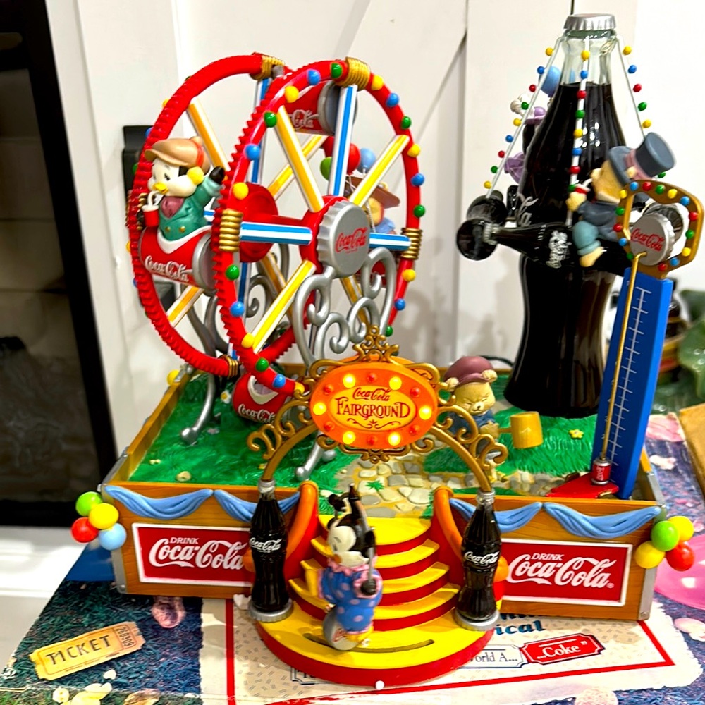 Coca Cola Fairground vintage